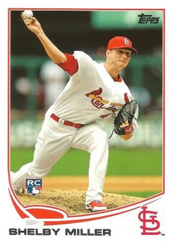 2013 Topps St. Louis Cardinals #STL5 Shelby Miller Front