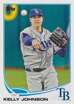 2013 Topps Tampa Bay Rays #TAM14 Kelly Johnson Front
