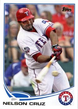 2013 Topps Texas Rangers #TEX8 Nelson Cruz Front