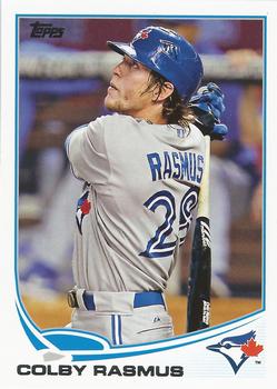 2013 Topps Toronto Blue Jays #TOR-5 Colby Rasmus Front