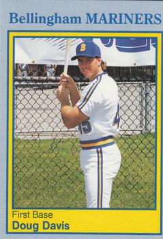 1989 Legoe Bellingham Mariners #18 Doug Davis Front