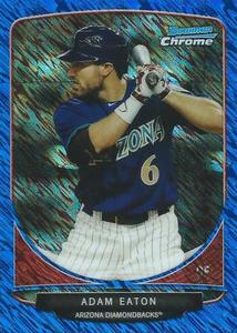 2013 Bowman - Chrome Cream of the Crop Mini Blue Refractors #CC-AD4 Adam Eaton Front