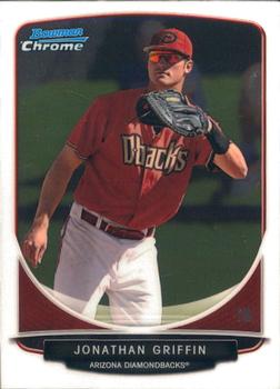 2013 Bowman - Chrome Prospects #BCP2 Jonathan Griffin Front