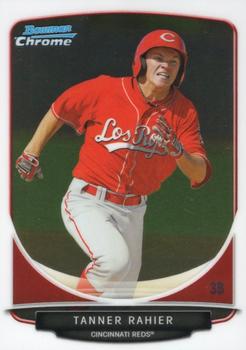 2013 Bowman - Chrome Prospects #BCP13 Tanner Rahier Front