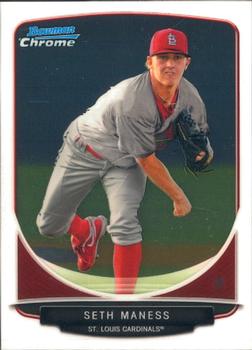 2013 Bowman - Chrome Prospects #BCP64 Seth Maness Front