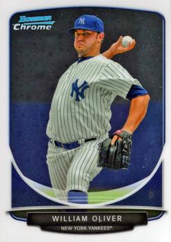 2013 Bowman - Chrome Prospects #BCP89 William Oliver Front