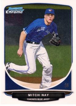 2013 Bowman - Chrome Prospects #BCP17 Mitch Nay Front