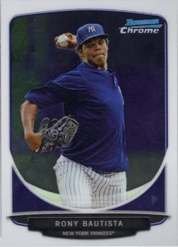 2013 Bowman - Chrome Prospects #BCP90 Rony Bautista Front