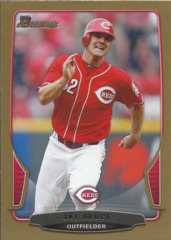 2013 Bowman - Gold #198 Jay Bruce Front