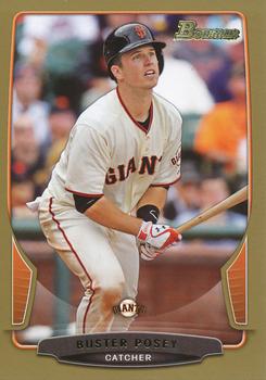 2013 Bowman - Gold #200 Buster Posey Front