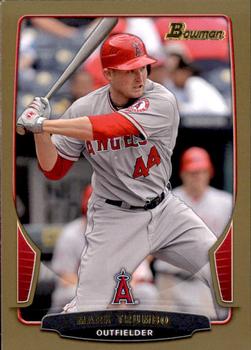 2013 Bowman - Gold #12 Mark Trumbo Front