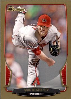 2013 Bowman - Gold #30 Ian Kennedy Front