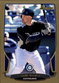 2013 Bowman - Gold #62 Raul Ibanez Front