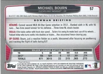 2013 Bowman - Hometown #57 Michael Bourn Back