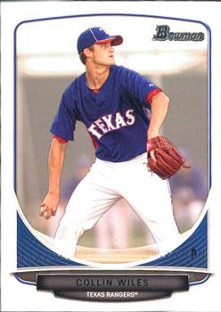 2013 Bowman - Prospects #BP12 Collin Wiles Front
