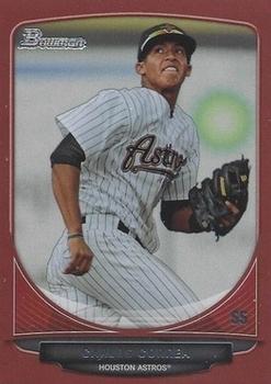 2013 Bowman - Prospects Red #BP100 Carlos Correa Front