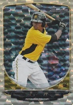 2013 Bowman - Prospects White Ice #BP79 Gregory Polanco Front