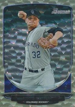 2013 Bowman - Prospects White Ice #BP96 Shane Broyles Front