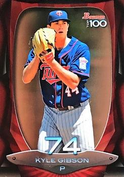 2013 Bowman - Top 100 Prospects #BTP-74 Kyle Gibson Front