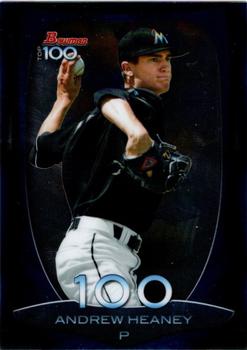 2013 Bowman - Top 100 Prospects #BTP-100 Andrew Heaney Front