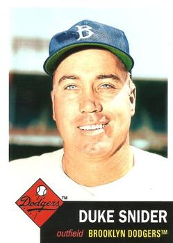 2011 Topps - 60 Years of Topps: The Lost Cards Original Back #253 Duke Snider Front