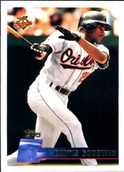 1996 Topps #121 Curtis Goodwin Front