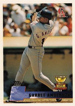 1996 Topps #132 Garret Anderson Front