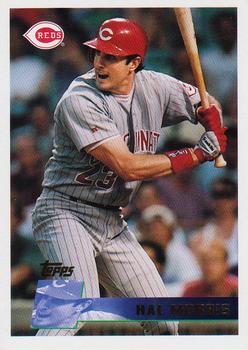 1996 Topps #158 Hal Morris Front