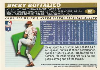 1996 Topps #161 Ricky Bottalico Back