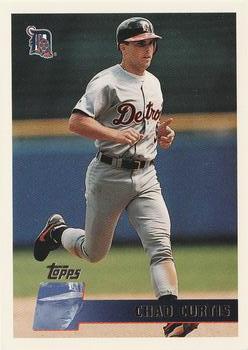 1996 Topps #202 Chad Curtis Front