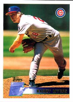 1996 Topps #198 Randy Myers Front