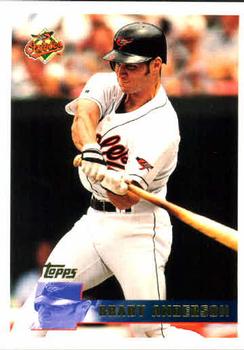 1996 Topps #258 Brady Anderson Front