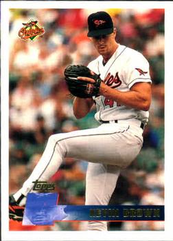 1996 Topps #376 Kevin Brown Front