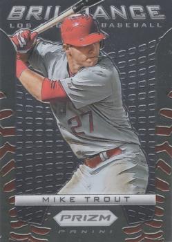 2012 Panini Prizm - Brilliance #B6 Mike Trout Front