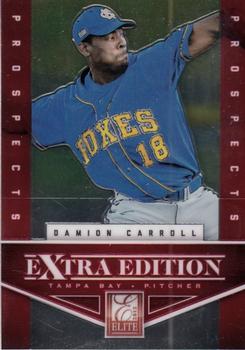 2012 Panini Prizm - Elite Extra Edition #EEE10 Damion Carroll Front
