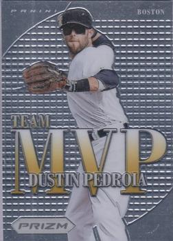 2012 Panini Prizm - Team MVP #MVP4 Dustin Pedroia Front