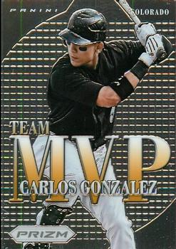 2012 Panini Prizm - Team MVP #MVP9 Carlos Gonzalez Front