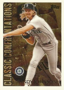 1996 Topps - Classic Confrontations #CC11 Randy Johnson Front