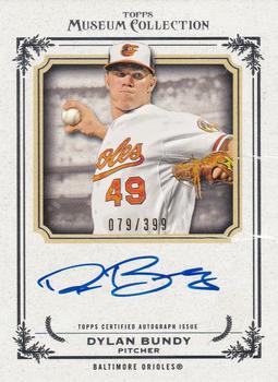 2013 Topps Museum Collection - Archival Autographs #AA-DBU Dylan Bundy Front