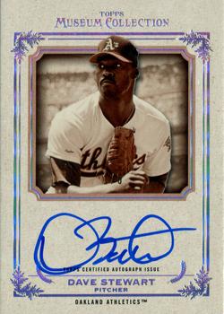 2013 Topps Museum Collection - Archival Autographs Sepia #AA-DS Dave Stewart Front