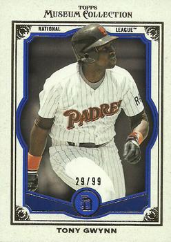 2013 Topps Museum Collection - Blue #99 Tony Gwynn Front