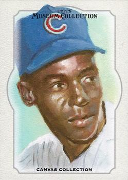 2013 Topps Museum Collection - Canvas Collection #CC-23 Ernie Banks Front