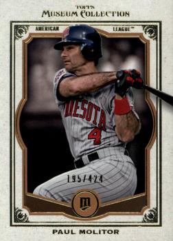 2013 Topps Museum Collection - Copper #52 Paul Molitor Front