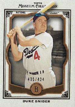 2013 Topps Museum Collection - Copper #74 Duke Snider Front