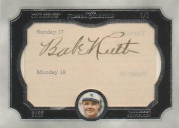 2013 Topps Museum Collection - Cut Signatures #MCCS-BR Babe Ruth Front