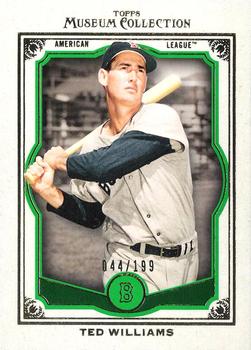 2013 Topps Museum Collection - Green #4 Ted Williams Front