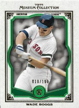 2013 Topps Museum Collection - Green #16 Wade Boggs Front