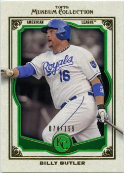 2013 Topps Museum Collection - Green #75 Billy Butler Front