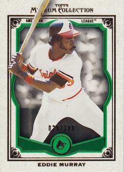 2013 Topps Museum Collection - Green #83 Eddie Murray Front