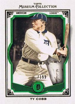 2013 Topps Museum Collection - Green #78 Ty Cobb Front